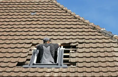 Pose de velux - Marsais